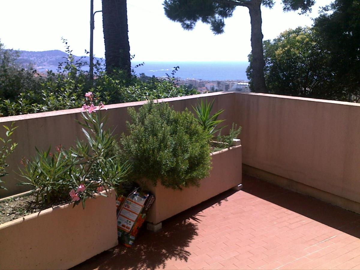 Relaxing Place With Wonderful View...Calme Avec Vue Magnifique Sur La Baie Des Anges, Mais En Campagne A 12 Minutes De La Promenade Des Anglais Niza Exterior foto